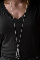 The Big Three - Silver - Paparazzi Necklace