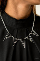 Bite The Big One - Silver - Paparazzi Necklace #1929