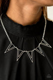 Bite The Big One - Silver - Paparazzi Necklace #1929