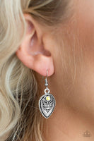 Distance PASTURE - Yellow - Paparazzi Earrings #2467