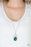Notorious Noble - Green - Paparazzi Necklace