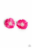 Paparazzi - Diamond Dew - Pink Hair Clip Hair Accessory #3776 (D)