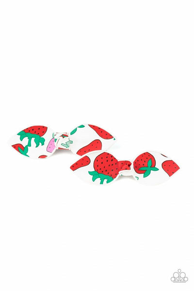Strawberry Fields - Multi - Paparazzi Hair Clip