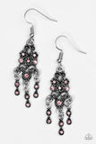Paparazzi - Spring Bling - Pink Earrings #2148 (D)