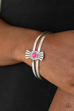 Adobe Sunset - Pink - Paparazzi Cuff Bracelet