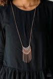 Paparazzi - Happy is the Huntress - Copper Necklace #1147