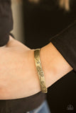Paparazzi "Vine With Me" - Brass Stretchy Bracelet #1171 (D)
