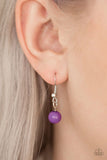 Paparazzi - Gypsy Glow - Purple Necklace #3492 (D)