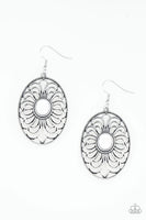 Really Whimsy - White - Paparazzi Earrings 4346(D)