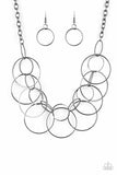 Paparazzi - Circa de Couture - Black Necklace #4051 (D)