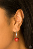 Paparazzi - A Pop Of Posh - Red Necklace #4234