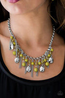 Here Comes The Storm - Green - Paparazzi Necklace #4231 (D)
