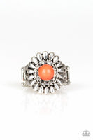 Poppy Pep - Orange - Paparazzi Ring