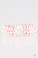 Posh and Posy - Pink - Paparazzi Stretchy Bracelet