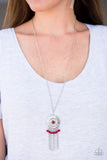 Paparazzi - Pretty In Panama - Pink Necklace #1144 (D)