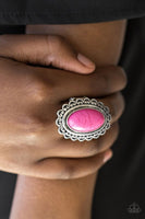 Madly Nomad - Pink - Paparazzi Ring