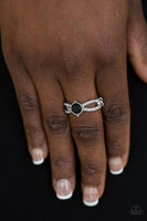 Paparazzi - Ever Elegant - Black Paparazzi Ring