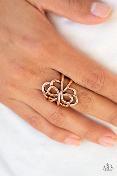 Ever Entwined - Copper - Paparazzi Ring