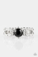 Paparazzi - Ever Elegant - Black Paparazzi Ring
