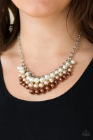 Run For The HEELS! - Brown - Paparazzi Necklace