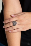 Fashion Finance - Black - Paparazzi Ring