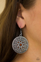 Paparazzi - Catch A Chill - Brown Earrings #219 (D)