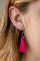 Triple The Tassel - Multi - Paparazzi Necklace