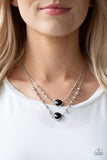 Paparazzi - Colorfully Charming - Black Necklace