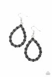 Sagebrush Sunsets - Black - Paparazzi Earrings #4662 (D)