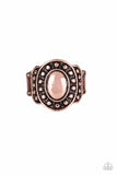 Paparazzi - Stacked Stunner - Copper - Paparazzi Ring
