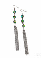 Moved to TiersMoved to Tiers - Multi - Paparazzi Oil Spill Life of the Party Earrings