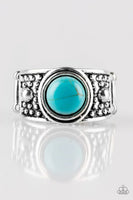 Paparazzi - Summer Oasis - Blue Ring #3738