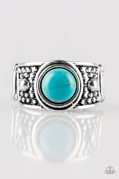 Paparazzi - Summer Oasis - Blue Ring #3738