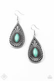 Wild Wilderness - Green - Paparazzi Earrings Fashion FIx #3445(D)