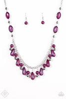 Paparazzi - HUEs She? - Purple Necklace Fashion Fix #3322 (D)