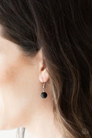Me-dallions, Myself, and I - Black - Paparazzi Necklace (#3097)