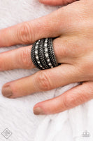 Paparazzi - Girl Fight - White - Paparazzi Ring Fashion Fix