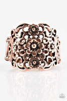 Divinely Daisy - Copper - Paparazzi Ring Flower #4908