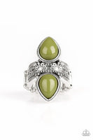 New Age Leader - Green - Paparazzi Ring