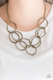 Paparazzi - Circus Royale - Brass Necklace