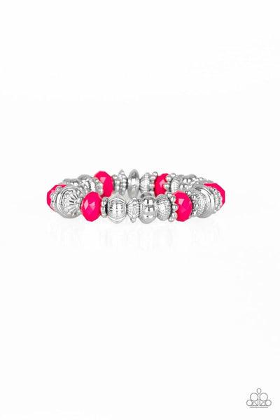 Live Life To The COLOR-fullest - Pink - Paparazzi Stretchy Bracelet #916 (D)