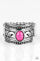 Island Princess - Pink - Paparazzi Ring