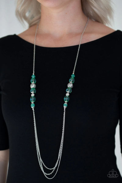 Native New Yorker - Green - Paparazzi Necklace