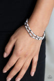 Trendy Tribalist - Silver - Paparazzi Stretchy Bracelet (D)