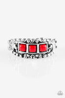 Color Me EMPRESSed! - Red - Paparazzi Ring #3189