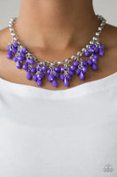 Paparazzi - Modern Macarena - Purple Necklace #3128