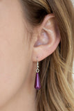 Paparazzi - Fleur de Fringe - Purple Necklace #3789 (D)