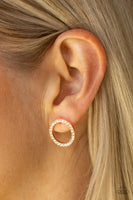 5th Avenue Angel - Rose Gold - Paparazzi Earrings