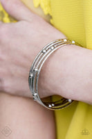 Paparazzi - Beauty Basic - Silver Bangles Bracelet #260