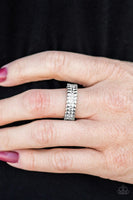 Tres Chic - Silver - Paparazzi Ring #4879